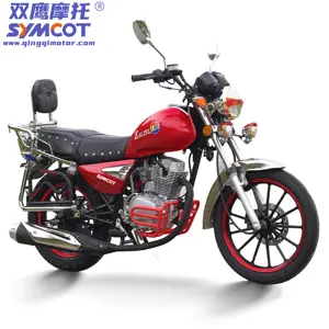 GN150 GN200 big fuel tank 13-spoke aluminum rim LED headlight with mp3 engine protector mud guard zalzel