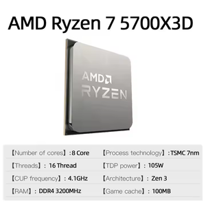 CPU Core R5 5500 <span class=keywords><strong>5600</strong></span> X R7 5700g X de bureau utilisé avec des prix bon marché - Product Image 2