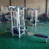 ST-4028 Machine de musculation multifonctionnelle commerciale à 8 stations, réglable, pour entraînement multi-jungle, directement de l'usine