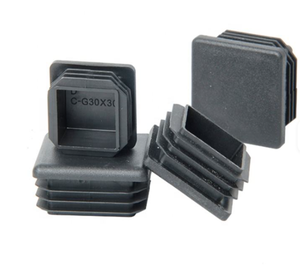 <span class=keywords><strong>Bouchon</strong></span> d'extrémité carré en <span class=keywords><strong>plastique</strong></span> <span class=keywords><strong>30x30</strong></span> pour tube, insert de finition pour chaise et mobilier - Product Image 3