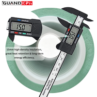 Conduit radial semi-rigide en PE-HD de qualité alimentaire isolé pour système de climatisation intégral de la maison, tuyau de ventilation anti-condensation