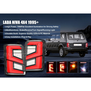 ไฟเดย์ไลท์ LED สำหรับรถยนต์ LADA NIVA ไฟตัดหมอกกันน้ำ ชุดไฟท้ายรถยนต์ ชุดแต่งตัวถังรถ - Product Image 3