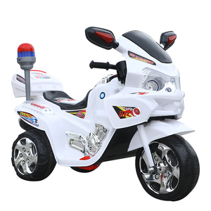 Motocicleta Infantil de 6V con Luces de <span class=keywords><strong>Policía</strong></span>, Múltiples Funciones, Diseño Cómodo para Niños y Niñas de 2 a 6 Años, Buen Precio - Product Image 1