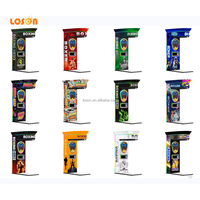 Machine de boxe en métal de grande taille avec personnalisation gratuite du logo/autocollant, certification CE, machine de jeu d'arcade de boxe, Kalkomat