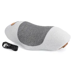 Electric Deep Tissue Kneading Cervical Spine Massage Pillow Shiatsu Neck Massager with Heat