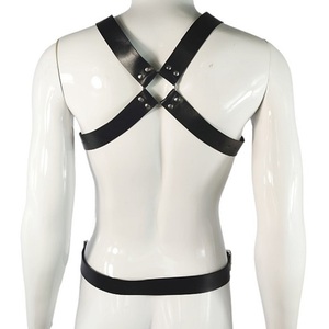 สายหนังรัดร่างกายสำหรับผู้ชาย,เครื่องแต่งกายแบบอีโรติกสายรัดไหล่สายรัดเร้าอารมณ์สำหรับผู้ชาย - Product Image 6