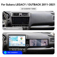 ZWNAV Pantalla de 13.1"+12.3" para Subaru LEGACY / OUTBACK 2011-2021, Android 15, Carplay, DSP, GPS, Radio para Auto, Estéreo, 4G, WiFi, 360, OEM