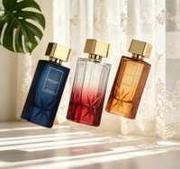 Flacon de parfum de luxe en verre haut de gamme avec bouchon en or lesté Super Flint 50ml 100ml et base lourde pour importateurs de marques professionnelles