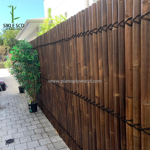 High Quality Black <strong>Bamboo</strong> Half <strong>Bamboo</strong> <strong>Fence</strong>, <strong>Bamboo</strong> Panels, <strong>Bamboo</strong> <strong>Screen</strong> a Sturdy Black <strong>Bamboo</strong> Garden <strong>Fence</strong> - Product Image 2