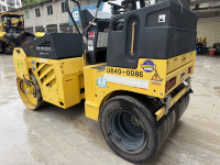 Bon prix, rouleau compacteur combiné Bomag Bw115ac d'occasion, mini-rouleau vibratoire Bomag 3 tonnes, bon état, rouleau compresseur routier d'occasion, vente flash