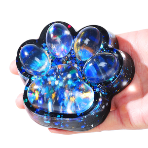 New Starry <span class=keywords><strong>Galaxy</strong></span> bán buôn TPR bóp đồ chơI mèo Paw Flash Cat Claw Pinch đồ chơi độc đáo TabA <span class=keywords><strong>Squishy</strong></span> TPR cứu trợ căng thẳng Đồ chơi cho trẻ em - Product Image 1
