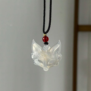 New Simple Niche Design Mysterious Elegant Fox Shaped Pendant Necklace Vintage Unisex's Necklaces Fashion Jewelry Wholesale - Product Image 5