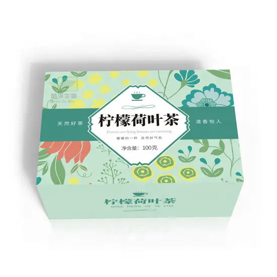 Chinese fruit tea Lotus leaf lemon Chrysanthemum slimming tea