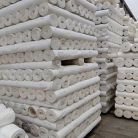 Tissu de doublure en pongé tissé 100 % polyester 75D 210T, prix de gros usine