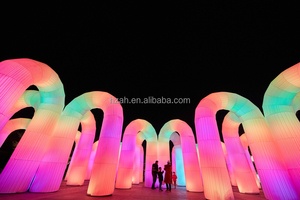 <span class=keywords><strong>Arche</strong></span> <span class=keywords><strong>d</strong></span>'entrée gonflable lumineuse pour événements estivaux, utilisable en intérieur et en extérieur - Product Image 3