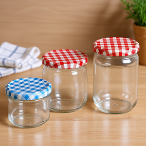 Frasco con Tapa de Rosca Emsy de 540 ml, Botella de Almacenamiento con Tapa a Cuadros - Product Image 3