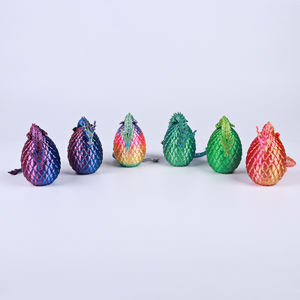 Œuf de dragon imprimé <span class=keywords><strong>en</strong></span> 3D Vashine, 30 cm, coloré, <span class=keywords><strong>en</strong></span> PLA, œuf de dragon flexible, décoration <span class=keywords><strong>en</strong></span> cristal, jouet d'<span class=keywords><strong>action</strong></span> d'anime pour enfants, articulation mobile - Product Image 5