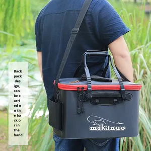 Thicken Fishing Bag Folding EVA Fishing Bucket Portable Live Fish <b>Box</b> <b>Storage</b> Outdoor Waterproof <b>Camping</b> Hiking Bag - Product Image 4