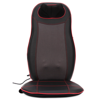 Coussin de massage infrarouge lointain en jade avec moxibustion, 7 têtes de massage pour le soulagement des douleurs dorsales, lombaires et cervicales