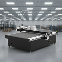 Machine de découpe oscillante CNC pour carton, vinyle, autocollants, acrylique avec CCD