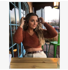 Maglioncino personalizzato e ODM da donna <span class=keywords><strong>maglia</strong></span> a maniche lunghe <span class=keywords><strong>vestiti</strong></span> da donna soffice maglione lavorato a <span class=keywords><strong>maglia</strong></span> per <span class=keywords><strong>vestiti</strong></span> da donna - Product Image 4