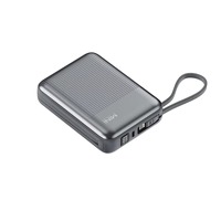 Batterie externe ultra-mince et étanche 22,5 W 20000 mAh avec affichage LED et câble, charge rapide, vente en gros usine
