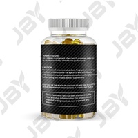 Gummies à l'huile de nigelle JBY, algues marines, ashwagandha, complément alimentaire pour la croissance des cheveux, gummies à l'huile de nigelle biologique