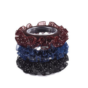 Coleteros para mujer, delicados coleteros de encaje, coleteros de tela, accesorios para el cabello elegantes, sencillos y versátiles, con un precio de 1 yuan. - Product Image 5