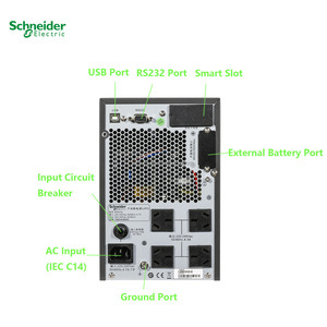Schneider-<span class=keywords><strong>UPS</strong></span> <span class=keywords><strong>APC</strong></span> <span class=keywords><strong>2KVA</strong></span> en línea, 240V 2000VA 1600W, SPM2KL, con batería externa, para torre de energía doméstica - Product Image 3