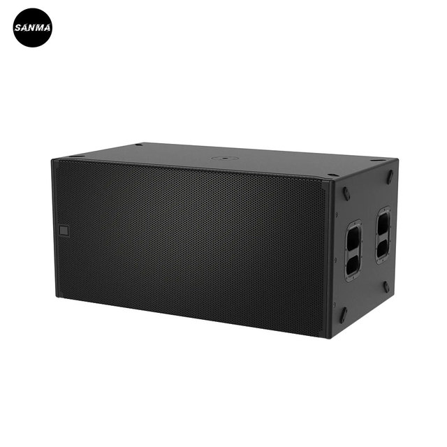 928S Active Subwoofer Dual 18 Inch Neo Speaker 1100W RMS Powered Bass Bin 31‑100Hz Omnidirectional For Large Concert Live Stage