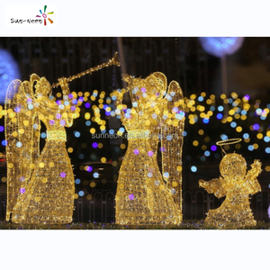 Luz decorativa LED con forma de ángel, iluminación navideña de Año Nuevo, nuevos productos 2027 - Product Image 5