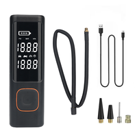 Gonfleur de pneus de voiture sans fil portable 150 PSI avec affichage numérique, pompe à air, capteur de pression intelligent AI, éclairage d'urgence LED