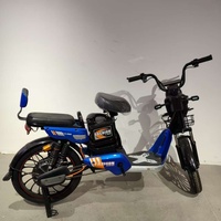Vélo électrique de ville à batterie au plomb de haute qualité, prix d'usine chinois bon marché, nouveau design, mode adulte, avec moteur sans balais 500W