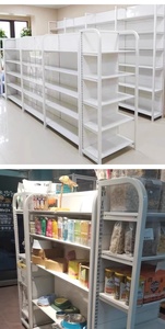 Kệ trưng bày một mặt hạng nặng Kệ siêu thị cho cửa hàng tiện lợi cửa hàng văn phòng phẩm cửa hàng bách hóa đồ ăn nhẹ nhỏ - Product Image 6