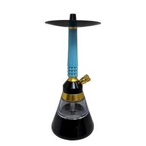 中国工場カスタムポータブルアルミ合金水タバコセット完全なチチャ喫煙アクセサリーミラーテクニック卸売カスタム - Product Image 6