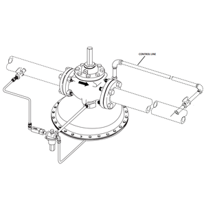 Válvula Reguladora de Presión de Oxígeno de Control Eléctrico FISHER 99, Regulador de Gas con Personalización OEM - Product Image 4