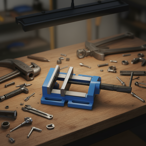 Tornillo de Banco Fervi de 6 Pulgadas, de Alta Resistencia, para Trabajos en Metal - Product Image 3