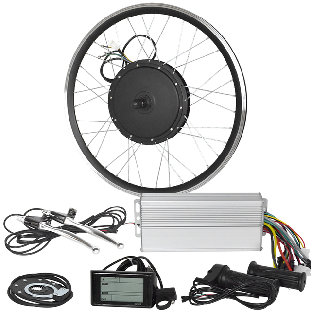 CE Waterproof System Optional Electric Bicycle Conversion Kit 48v 1500w