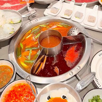 Mini Hot Pot Dansen pour une personne, cuisinière à fondue sur mesure, table à fondue sans fumée, table de barbecue à vendre