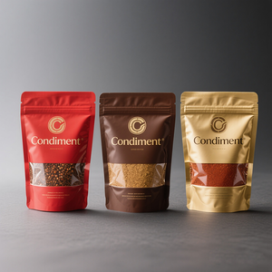 사용자 정의 라미네이트 스탠드 업 파우치 매운 향신료 포장 재료 조미료 봉인 가방 조미료 향신료 포장 가방 - Product Image 4