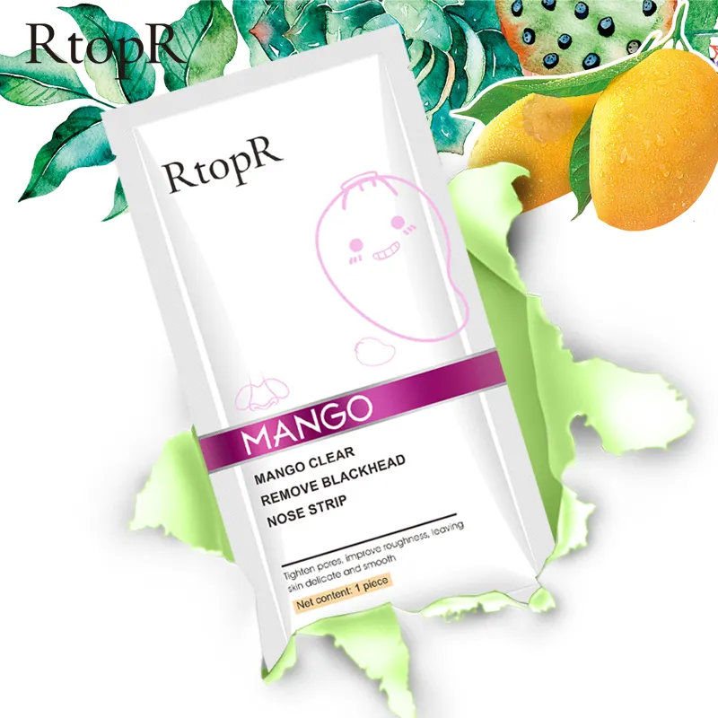 Rtopr Mee-Eter Verwijderaar Neusmasker Poriestrip Zwart Masker Peeling Acne Behandeling Gezichtsmasker Diepe Reiniging Olie-Controle Huidverzorging