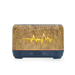 Diffuseur d'arômes JCSY-1690 sept couleurs, humidificateur ultrasonique 200 ml avec effet lumineux ECG, pour bureau, maison et usage commercial - Product Image 5