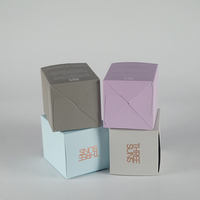 Caja de Regalo Cuadrada de Cartón Plegable con Logotipo Personalizado de Lujo al por Mayor, Embalaje de Productos para Múltiples Escenarios