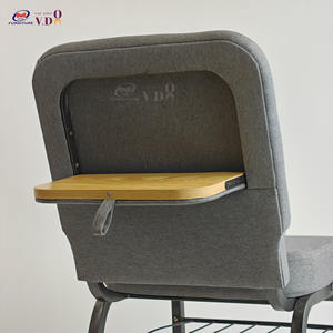 도매 현대식 적층형 교회 의자 맞춤 색상 편안한 패딩 등받이 금속 프레임 극장 좌석 제조업체 - Product Image 6