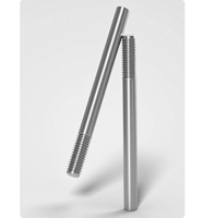 304 Stainless Steel M3-M20 Tapered Spring Pins DIN 258 SS Single End Threaded Rod Stud Bolt Partially Threaded Studs