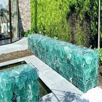Gabion galvanisé à chaud, panier en fil de fer soudé 3D pour mur de soutènement, clôture de jardin et de ranch en PVC