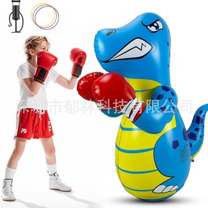 <b>Inflatable</b> Punching Bag Water Filled Pvc Printed Childrens Toy For Kids Boxing Training - Product Image 5