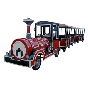<span class=keywords><strong>Train</strong></span> électrique sans rail <span class=keywords><strong>de</strong></span> <span class=keywords><strong>luxe</strong></span> pour enfants, 16 passagers, à vendre - Product Image 1