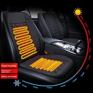 Car Heated Seat Cushion <b>Electric</b> <b>Heating</b> Polyester Material Universal Winter Model 12V/24V Seat <b>Pad</b> - Product Image 4