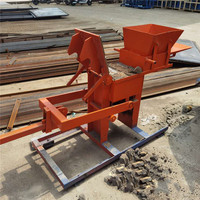Machine semi-automatique brique robot pile comprimé erth finisseur pose modèle petite argile presse hydraulique briques machine